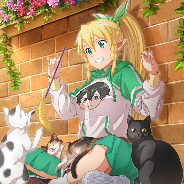 Character Leafa [Stray Cat Playtime] SAO IF