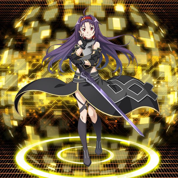 Character Yuuki [Bewitching Black Sword] SAO IF