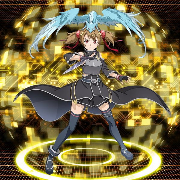 Character Silica [Girl in Black] SAO IF