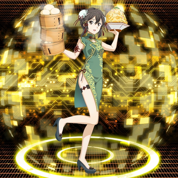 Character Sinon [Inviting Advertisement Girl] SAO IF