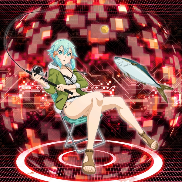 Character Sinon [Unexpectedly Big Catch] SAO IF